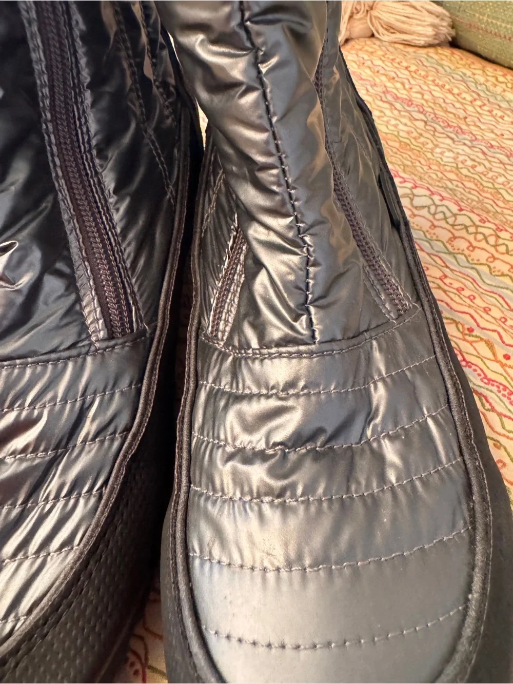 JBU by Jambu Snowbird Weather-Ready Quilted Winter Boots Gunmetal Size 9M